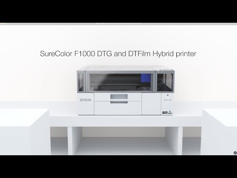 EPSON SureColor F1000 DTG and DTF printer - Image 2