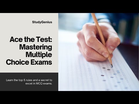 Ace the Test: 5 Rules and a Secret to Master Multiple Choice Exams