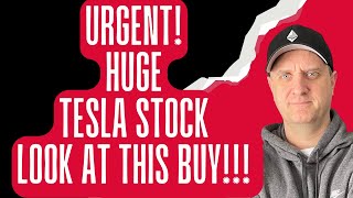 MASSIVE TESLA STOCK BUYING REVEALED ⛔️ ETHEREUM PRICE PREDICTION 🔥 URGENT MASSIVE TESLA UPDATE
