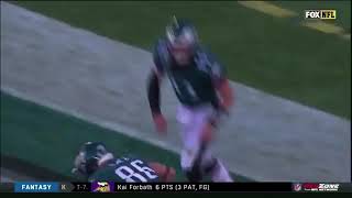 Philedelphia Eagles Touchdown Celebration (whole team joins)