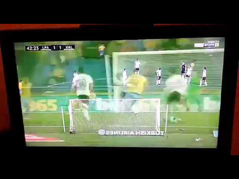 Gol Jonathan Viera Las Palmas 1-1 Valencia La Liga 30-01-17
