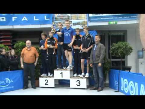 110423 Linz, CBT, Præmieoverrækkelse