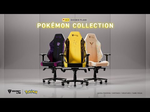 Secretlab Pokémon Collection Showcase
