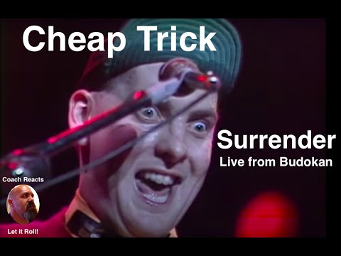 Coach Reacts: Cheap Trick "Surrender" Live at Budokan - Rock n Roll Hall of Fame!!