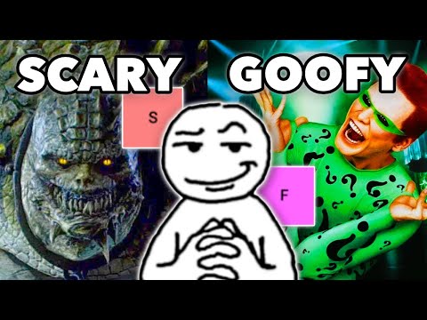 Ranking Batman Villains Based on How SCARY They Are (Tier List)