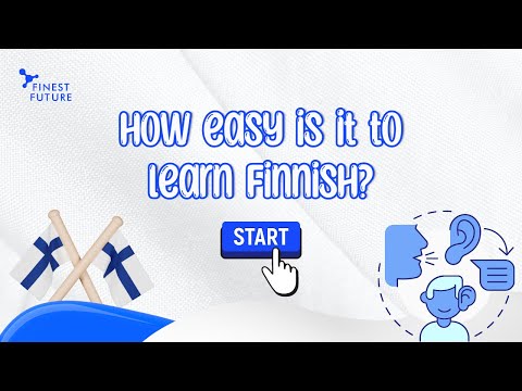 "How easy is it to learn Finnish?" - Finest Future Webinar