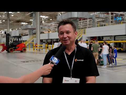 Mondi Simet stawia na bezpieczeństwo i ekologię. Mieszkańcom pokazano zakład w Piaskach