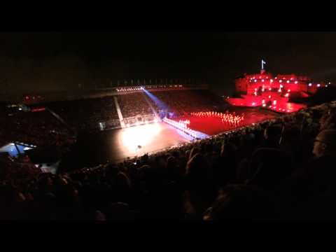 Royal Marines Massed Bands Edinburgh Tattoo 2014