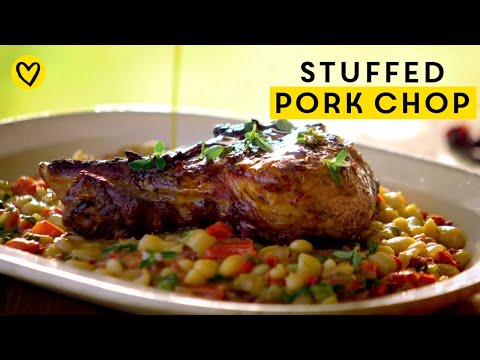 How To Barbecue Pork | Stuffed Pork & Beans By Jamie Oliver