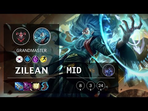Zilean Mid vs Sylas - KR Grandmaster Patch 10.8