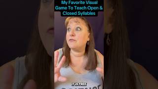 Use this concrete and fun activity to teach open and closed #syllables. ￼#syllabledivision