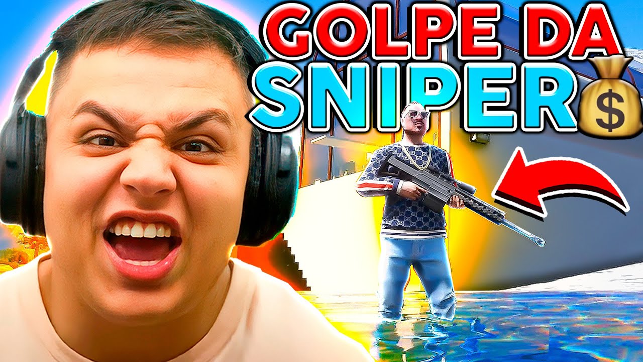 ROUBEl 17 MILHÕES VENDENDO SNIPER 😂 GTA RP (Paulinho o LOKO)