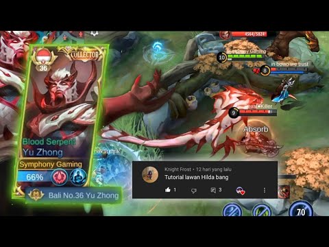 SATU STEP YANG NGEBUAT ORANG INI JADI MALES KETEMU YU ZHONG || TUTORIAL LAWAN HILDA