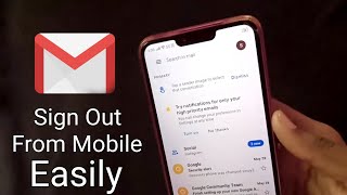 How To Sign Out From Gmail in Android Mobile 2020 || Logout Gmail Account Android 2020
