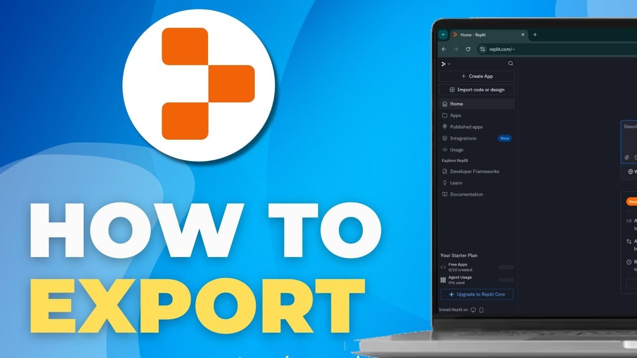 How to Export Project From Replit