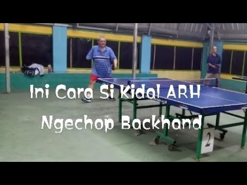 Ini Cara Si Kidal ARH Ngechop Backhand