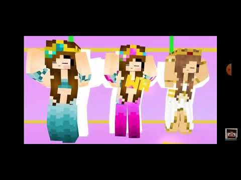 ALBATROZ DANCE MEME/MINECRAFT ANIMATION:Sadako & Cute GIRL SQUID