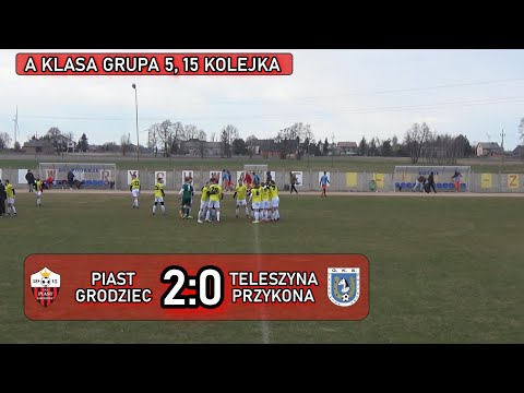 PIAST GRODZIEC 2:0 TELESZYNA PRZYKONA (BRAMKI)