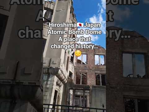 Atomic Bomb Dome🕊️Hiroshima #japan #shorts #shortsfeed #ytshorts #youtubeshorts #travelshorts