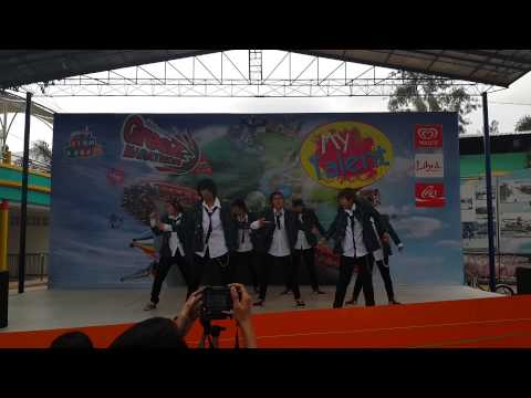 141011 Cypher cover BTS - Talk Dirty + Boy In Luv + Danger @ My Talent Siam Park City