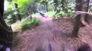 preview picture of video 'Antidote Race Line @ Antidote Bike Park Kasina Wielka'