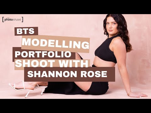 Shannon Rose - Behind The Scenes Modelling Portfolio Photo Shoot