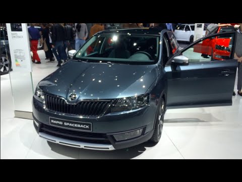 Skoda Rapid Spaceback ScoutLine 2016 In detail review walkaround Interior Exterior