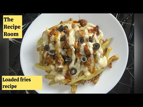 Loaded Fries Recipe | Fries With Sauce | Air Fryer fries Recipe