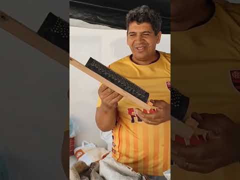 Banca de ferragens na feira de Igaci em Alagoas