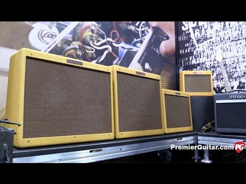 SNAMM '16 - Fender '57 Classic Tweed Champ, Deluxe, Pro, and Twin Demos