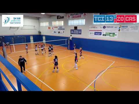 U16 - TCI Pallavolo Saronno Vs VBC Cassano
