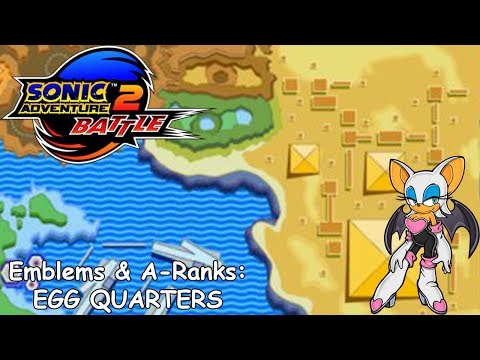 Slim Plays Sonic Adventure 2: Emblems & A-Ranks - Egg Quarters