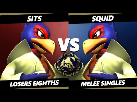 Daddy's Den Top 8 - SitS (Falco) Vs. Squid (Falco) Smash Melee - SSBM