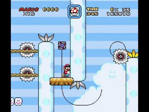 [SMW Hack - Super Mario /v/orld] 1-A(N):Cut and Funny