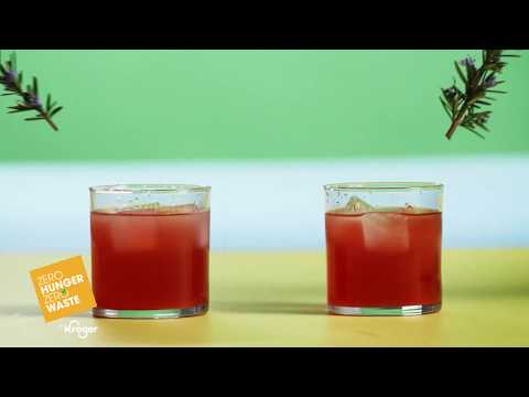 Winter Grapefruit Cocktail | Zero Hunger Zero Waste | Kroger