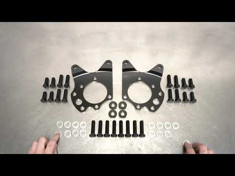 Gktech Z33 350Z Z34 370Z Hydro Dual Caliper Bracket Install pt 2 of 3