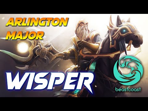 Wisper Keeper of the Light - beastcoast vs Entity - Dota 2 Arlington Major 2022 [Watch & Learn]