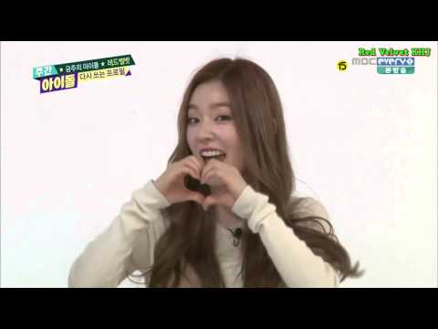 [150923] Weekly Idol Irene's "Confession Song" (full)