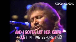 I&#39;ve gotta get a message to you (Bee Gees Karaoke)