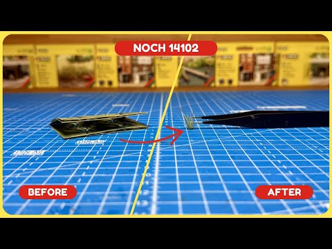 NOCH 14102 Reed | H0 (1:87) | Unboxing | Assemble