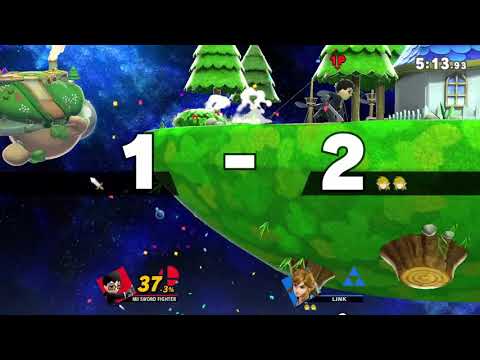 No.147 Mii SWORD FIGHTER VS LINK
