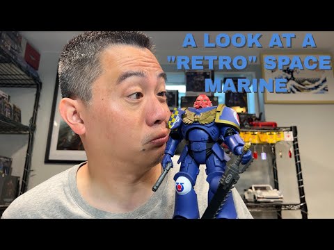 Review of McFarlane x Warhammer 40K Primaris Space Marine Ultramarines Intercessor Sergeant