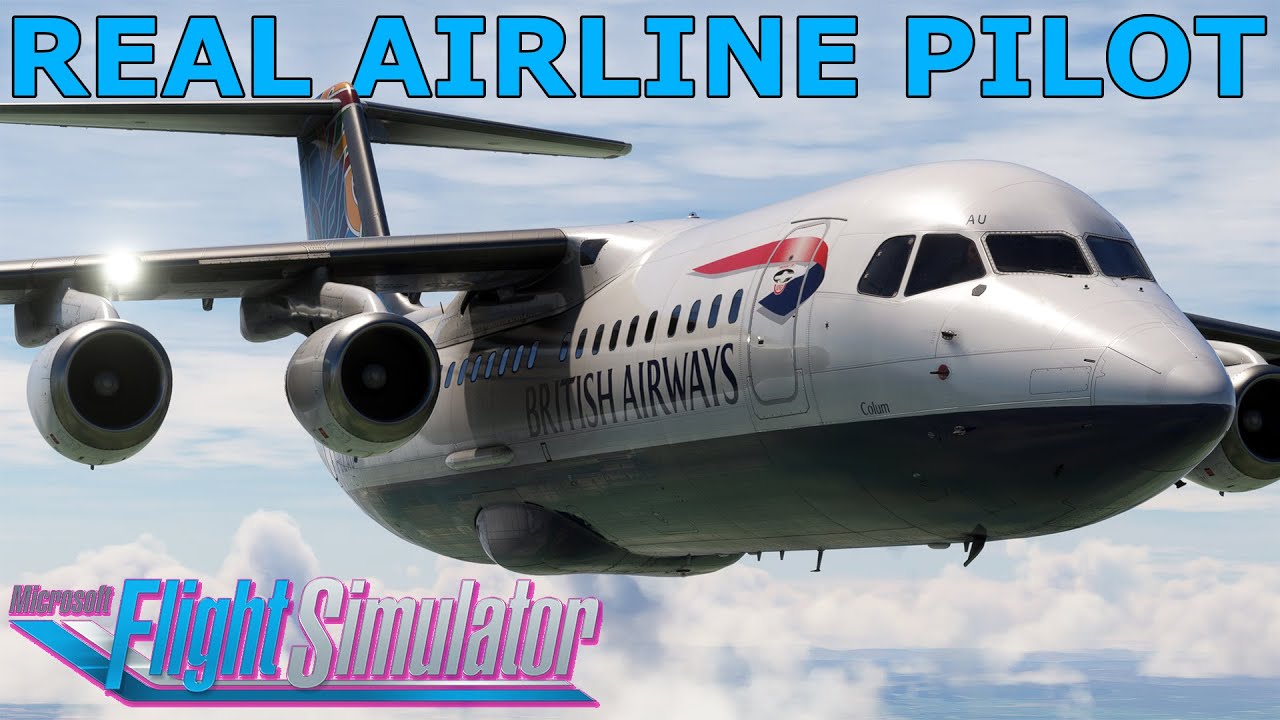 Incredible Detail: JustFlight Avro RJ Preview With a Real Airline Pilot