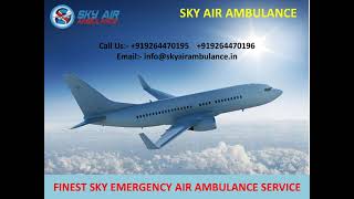 Life Support Air Ambulance Service in Jamshedpur and Siliguri