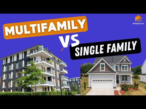 SFR vs Multifamily REAL ESTATE - what to know BEFORE you invest |  @HoneyBricks