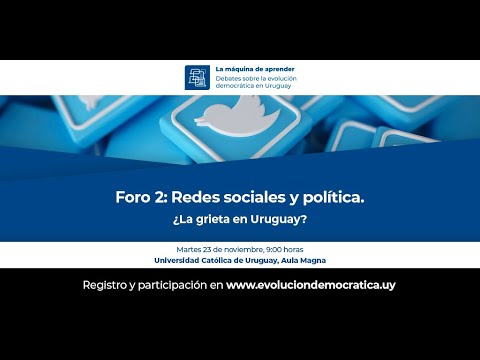 Redes sociales ¿La grieta en Uruguay? - La Máquina de Aprender