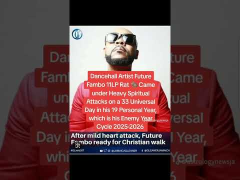 Dancehall Artist Future Fambo 11LP Rat 🐀 Came under Heavy Spiritual Attacks on a 33 Universal Day