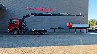 Самосвал Mercedes-Benz Axor 2648 6x4 Hiab X-Hiduo 228E-5 Dautel 3 seitenkipper + Tracto | Изображение 4 - Autoline