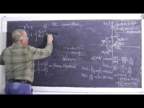 1/2 Lectia 368 - Operatii cu numere complexe sub forma algebrica si trigonometrica - Tema - Clasa 10