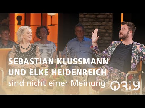 Sebastian Klussmann und Elke Heidenreich sind nicht einer Meinung // 3nach9